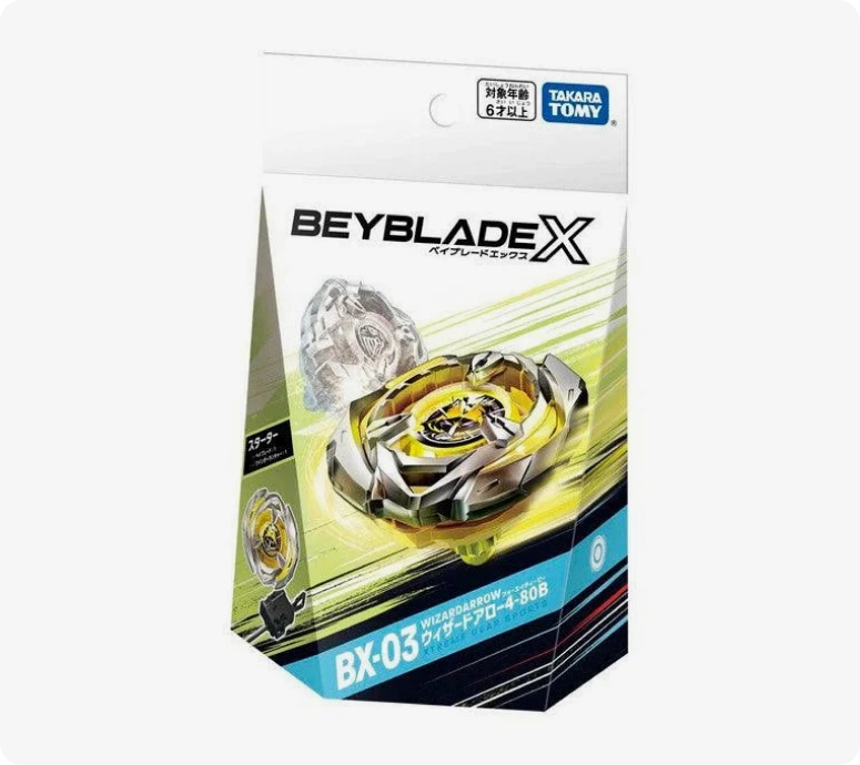 BX-03 Wizardarrow 4-80B Beyblade X Starter