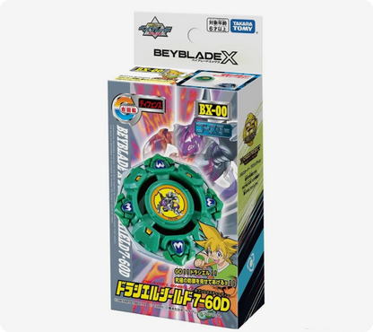 Takara Tomy Beyblade X BX-00 Booster Draciel S 7-60D