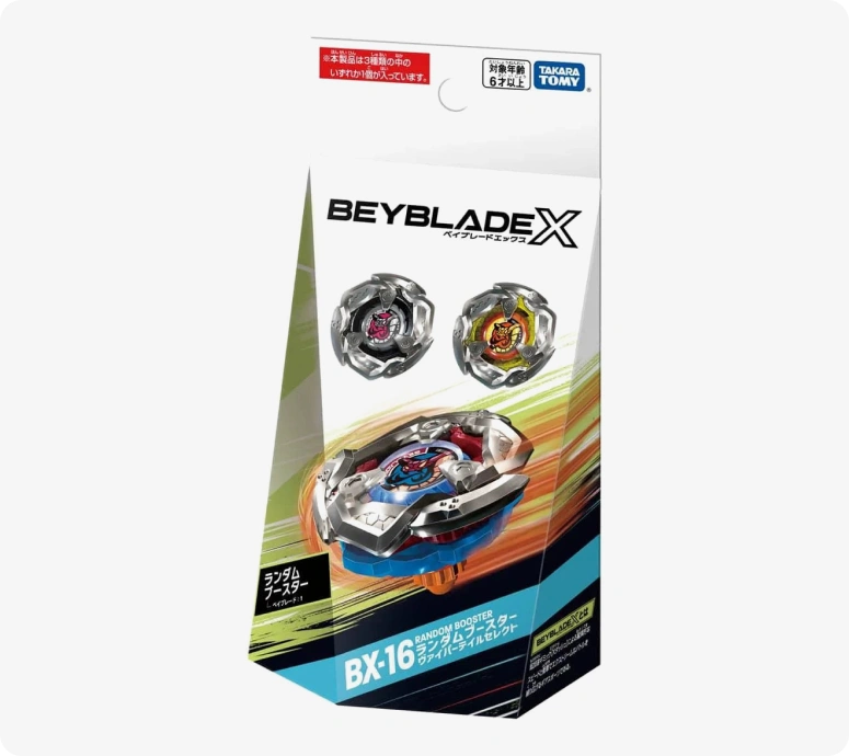[FullSet] Takara Tomy Beyblade BX-16 Viper Tail Select Random Booster Vol 2