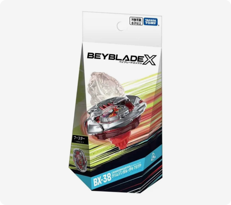 Beyblade X BX-38 Crimson Garuda 4-70TP Booster