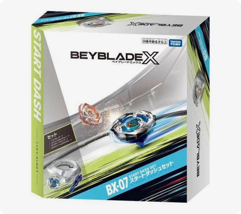 TAKARA TOMY Beyblade X 'Start Dash Set' w/ Stadium BX-07 – Mall Of