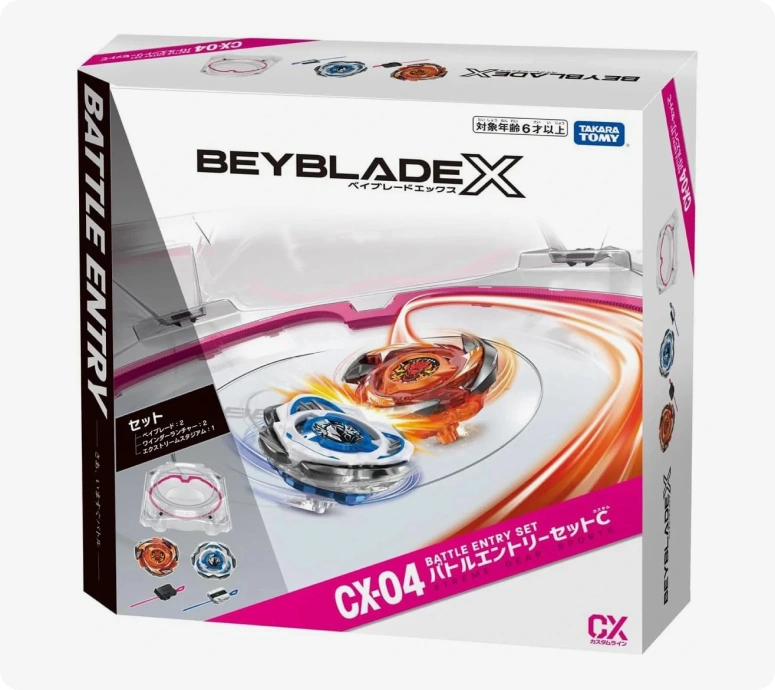 Takara Tomy Beyblade X CX-04 Battle Entry Set