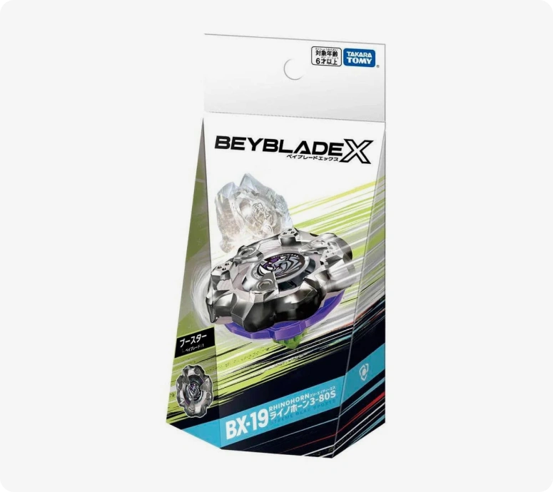 RINON グッズ Takara Tomy Beyblade BX-19 Rino Horn 3-80S – Mall Of Toys