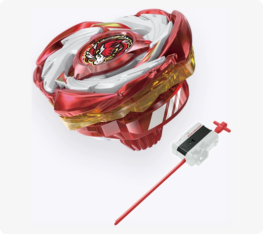 Takara Tomy Beyblade X CX-00 Pegasus Blast ATr Starter - Metal Coat Red