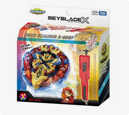 Takara Tomy Beyblade X BXG-13 Xeno Xcalibur Starter