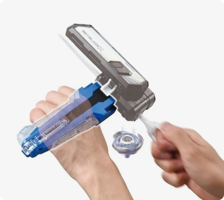 Takara Tomy Beyblade X BX-42 Rubber Custom Grip Blue Ver – Mall Of