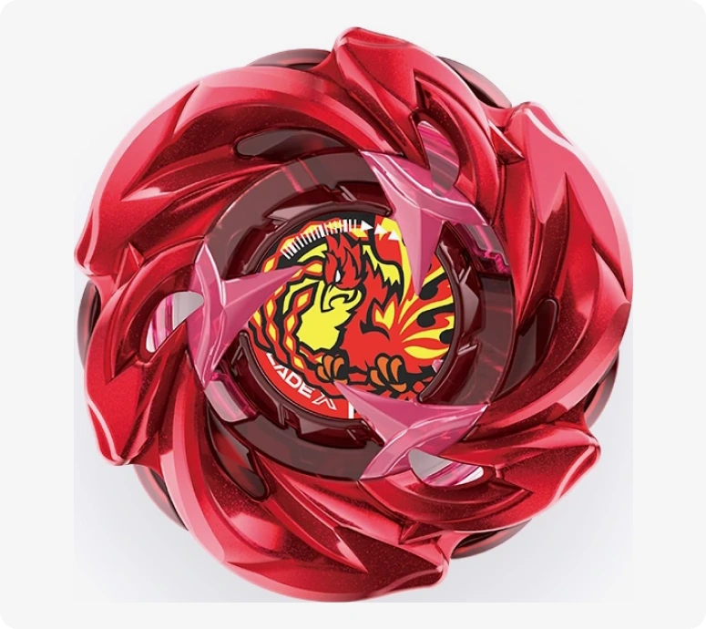 Takara Tomy Beyblade X UX-07 Phoenix Rudder Deck Set