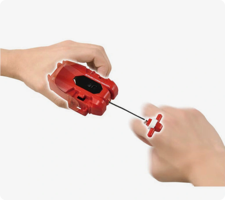 Takara Tomy Beyblade BX-47 Left Spin String Launcher