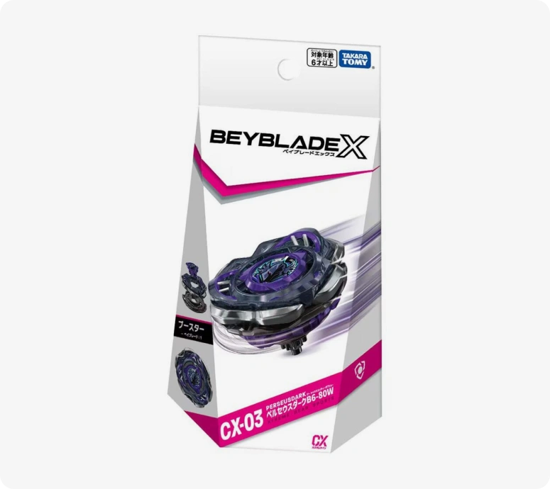 Takara Tomy Beyblade X CX-03 PerseusDark B6-80W