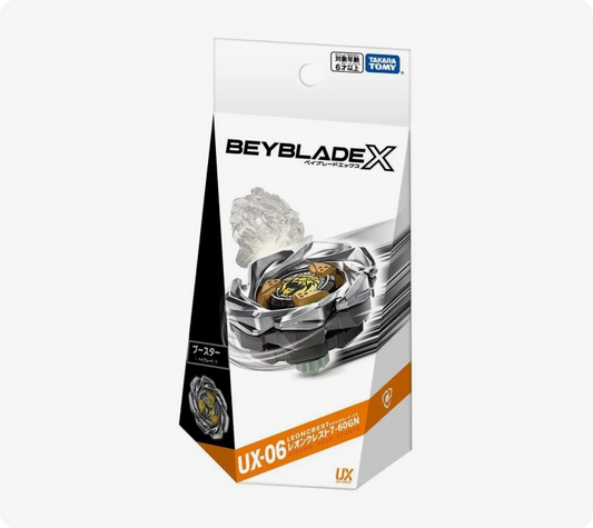 Takara Tomy Beyblade X UX-06 Booster Leon Crest 7-60GN
