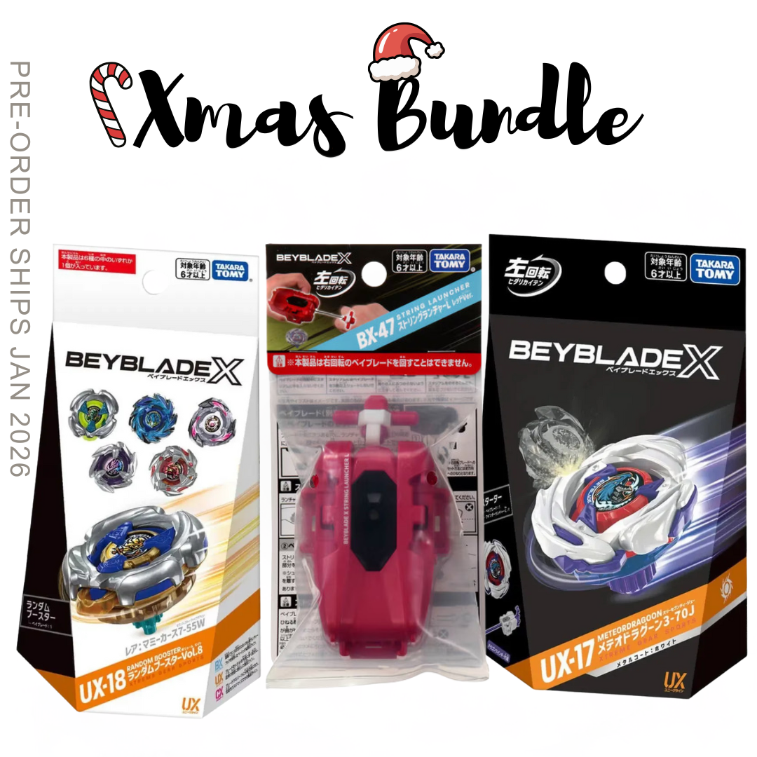 [Pre-Order] Takara Tomy Beyblade X UX-17 and UX-18 Full-Set December Release Bundle