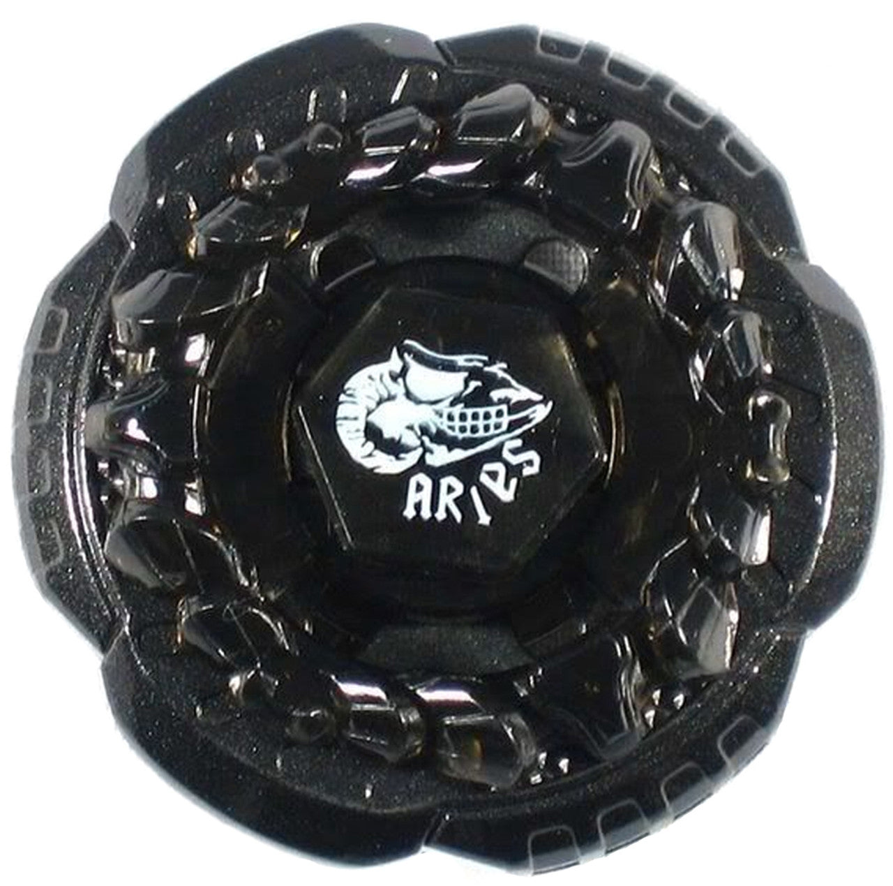 Rock Aries ED145D BLACK Metal Masters Beyblade Booster