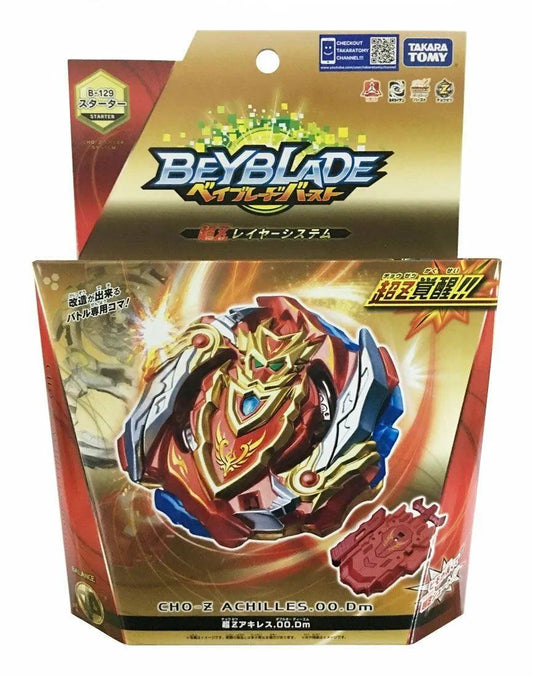 Takara Tomy Beyblade BURST B-129 Starter Cho-Z Achilles 00 Dimension