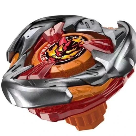 close up of Hells hammer UX02 beyblade