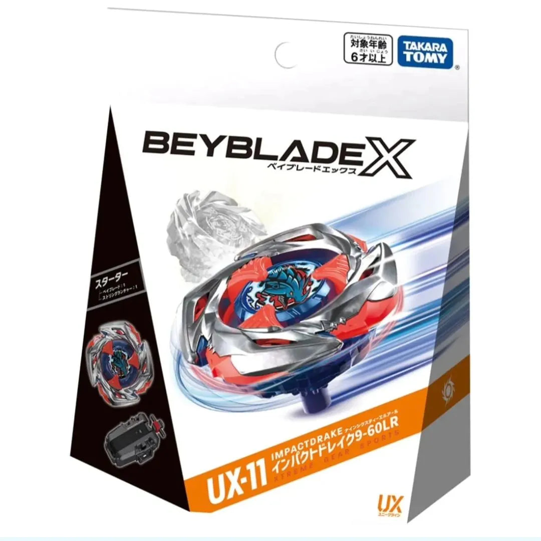 [Pre-Order] Takara Tomy Beyblade X UX-11 Impact Drake 9-60LR Starter ...