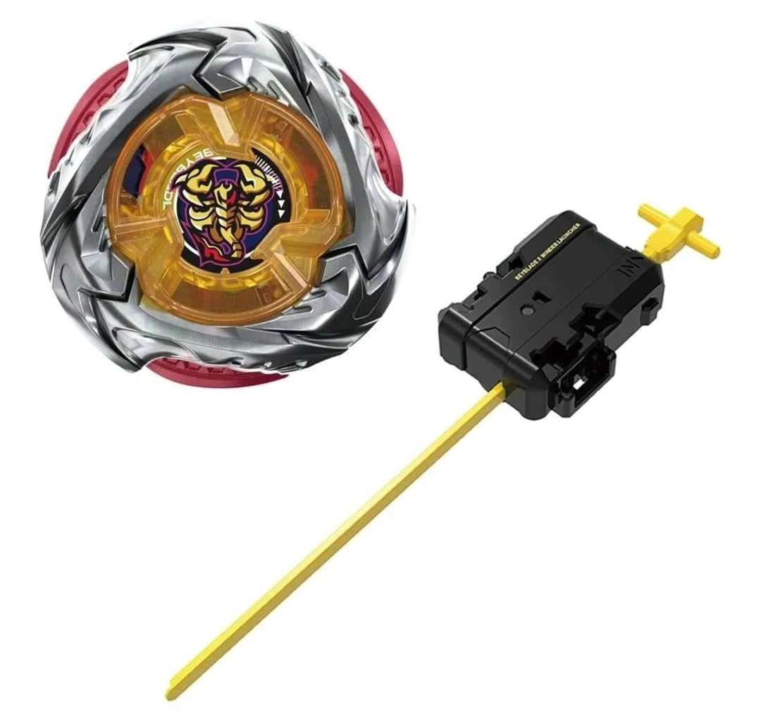 UX-14 ScorpioSpear 0-70Z beyblade and ripcord launcher