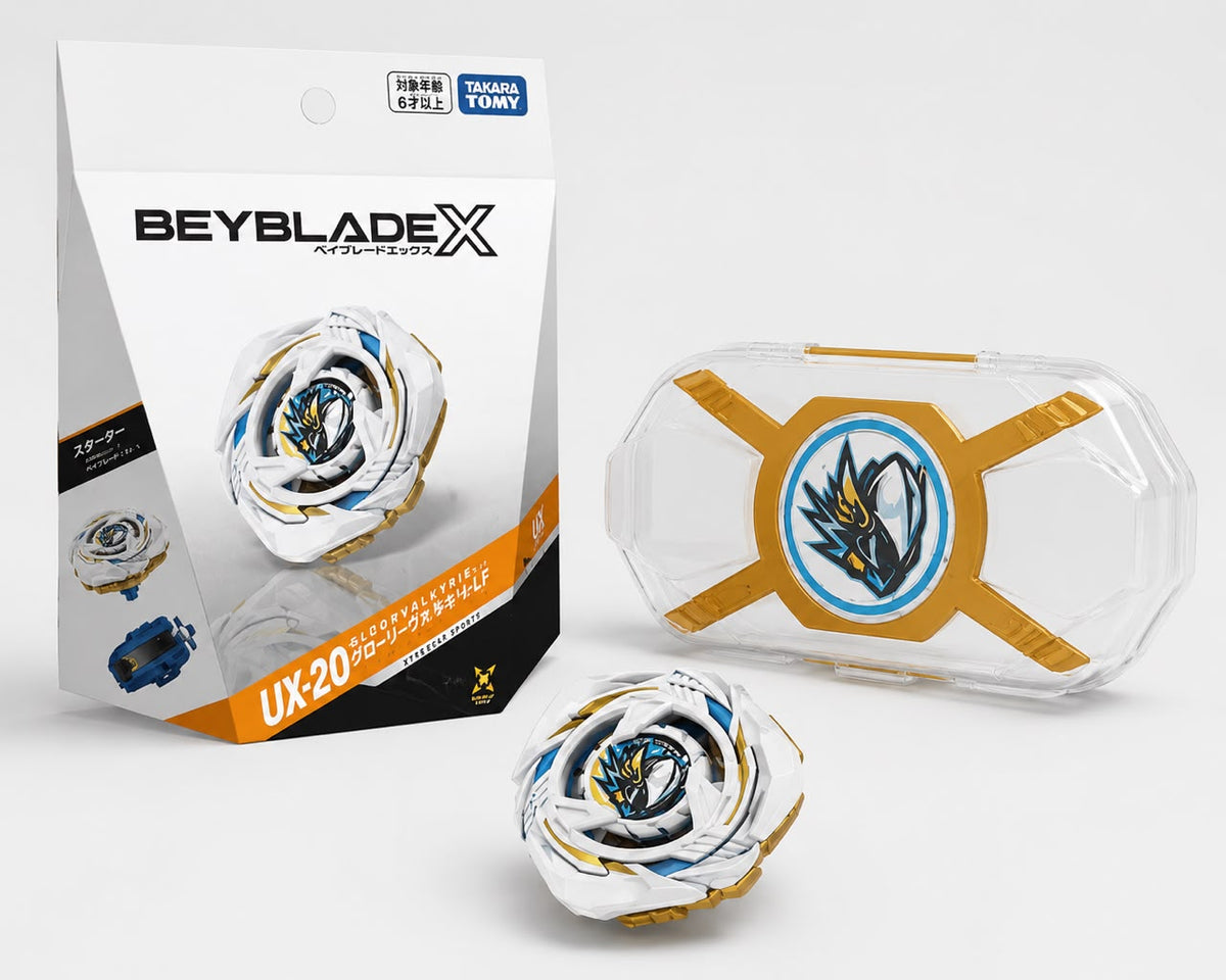 Takara Tomy Beyblade X UX-20 Starter Glory Valkyrie LF