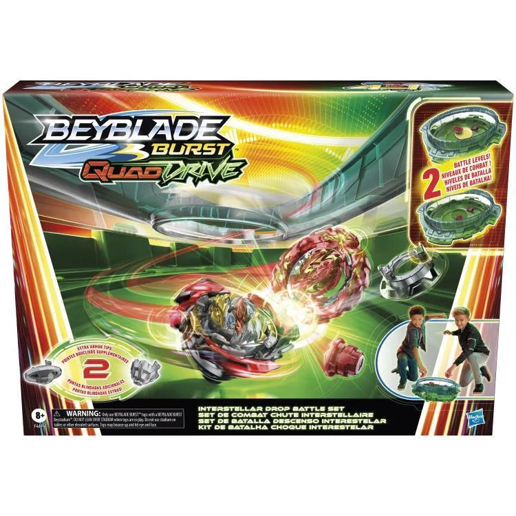 Beyblade Burst Quad Drive バトルセット Beyblade Burst QuadDrive Interstellar Drop Battle Set Game – Mall