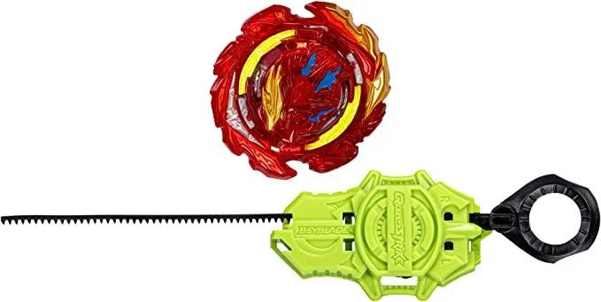 Beyblade and launcher included in H8 pack
