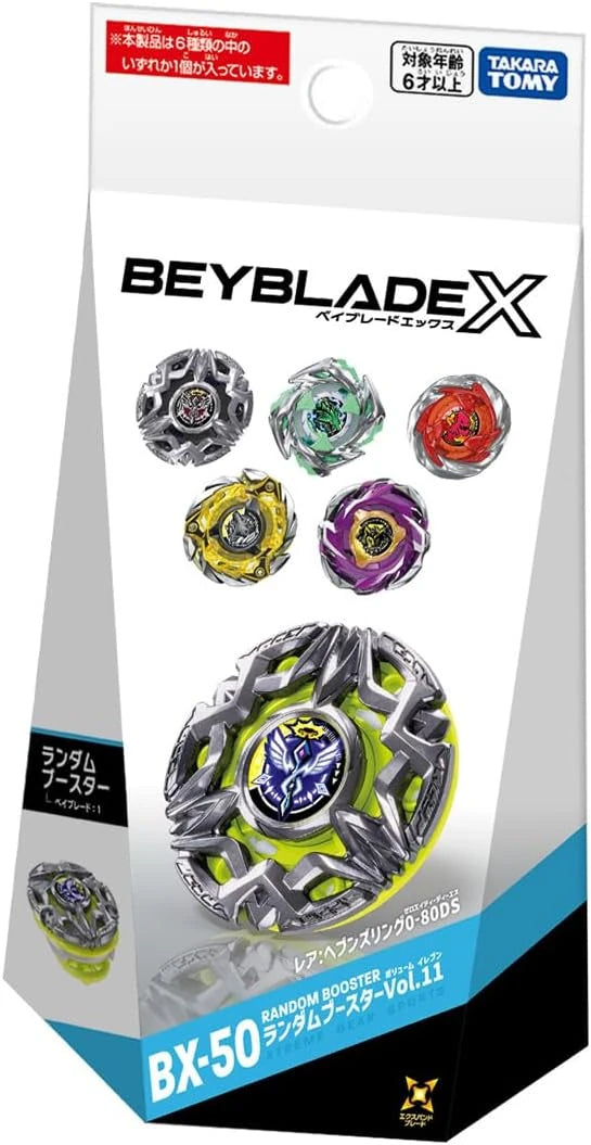 beyblade booster box Takara Tomy X BX-48 Random Vol. 9 : Toys & Games Hasbro Beyblade toys with authentic Takara Tomy die Beyblade X: Arrow Wizard 4-80O