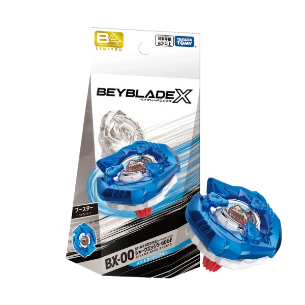 Takara Tomy Beyblade X Booster BX-00 Shark Edge 5-60GF