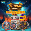 SUNDAY EXCLUSIVE !!! TAKARA TOMY Beyblade B-196 , B-147 and B-181 - Set of Three -  LIMITED DEALS!!!