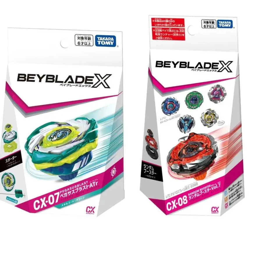 Takara Tomy Beyblade CX July Bundle CX-08 Fullset and CX-07 – Mall