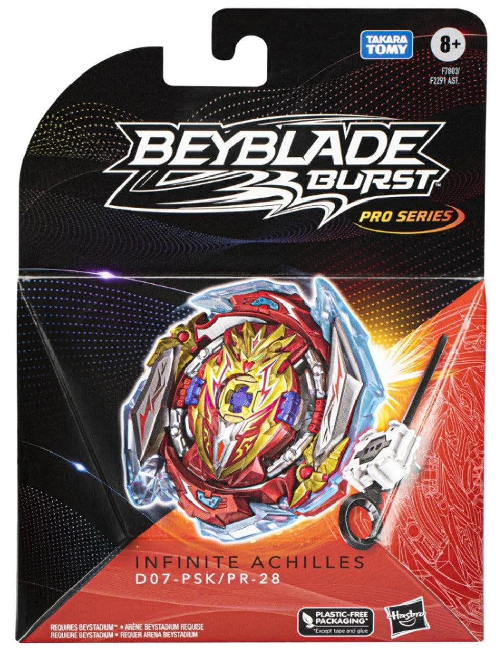 HASBRO Infinite Achilles Burst PRO SERIES Beyblade F7803 – Mall Of