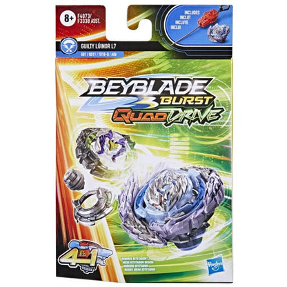 Box pack of HASBRO Guilty Luinor L7 Burst DB QuadDrive Beyblade F4073