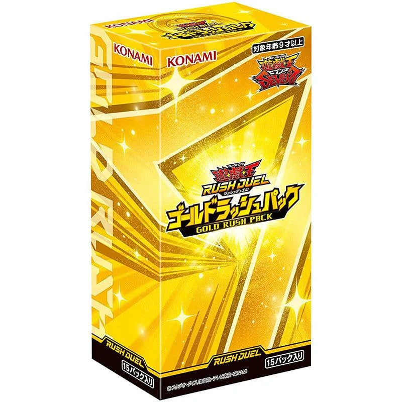 Yu-Gi-Oh Rush Duel Gold Rush Box card Game JAPAN OFFICIAL