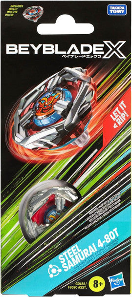 HASBRO Steel Samurai 4-80T Beyblade X Booster