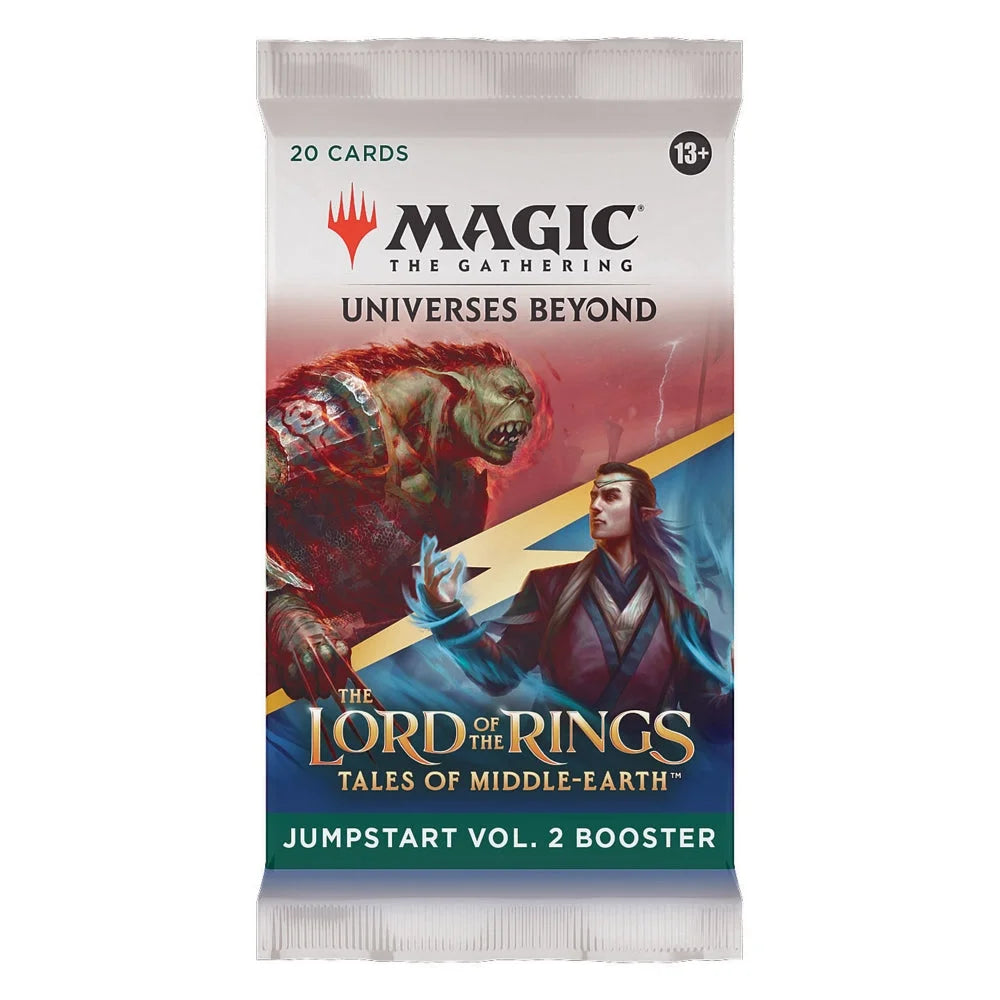 Magic: The Gathering The Lord of the Rings: Tales of Middle-earth Jumpstart Vol. 2 Booster Box - 18 Packs (2-Player Fantasy Card Game)