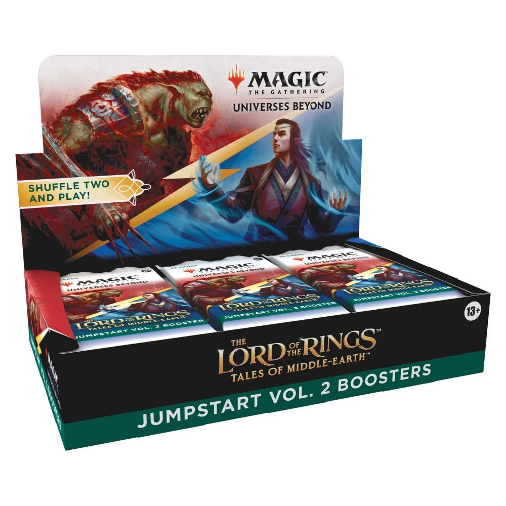 Magic: The Gathering The Lord of the Rings: Tales of Middle-earth Jumpstart Vol. 2 Booster Box - 18 Packs (2-Player Fantasy Card Game)