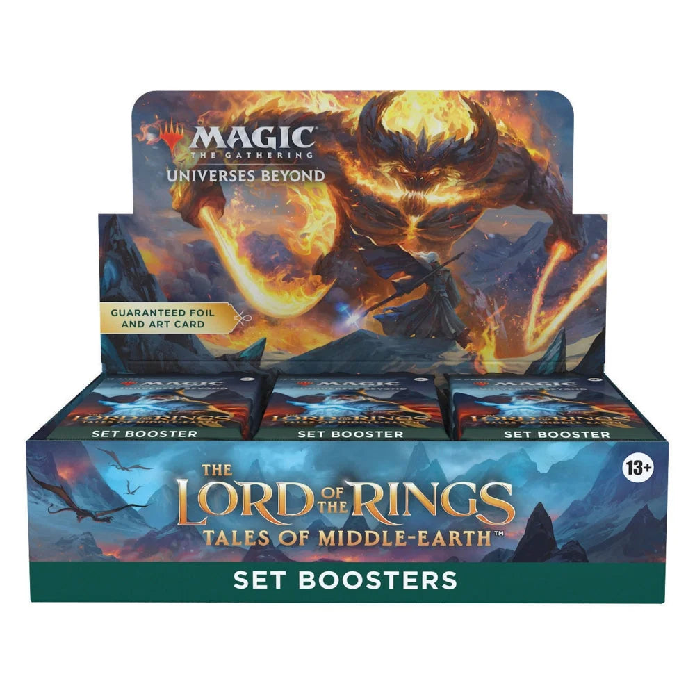 Magic: The Gathering The Lord of the Rings: Tales of Middle-earth Set Booster Box - 30 Packs (360 Magic Cards)
