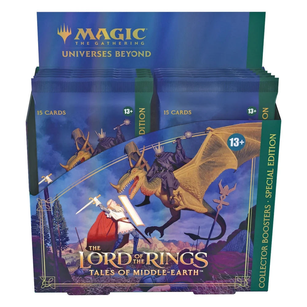 Magic The Gathering FullBox The Lord of the Rings: Tales of Middle-earth Special Edition Collector Booster (Collectible Fantasy Card Game)