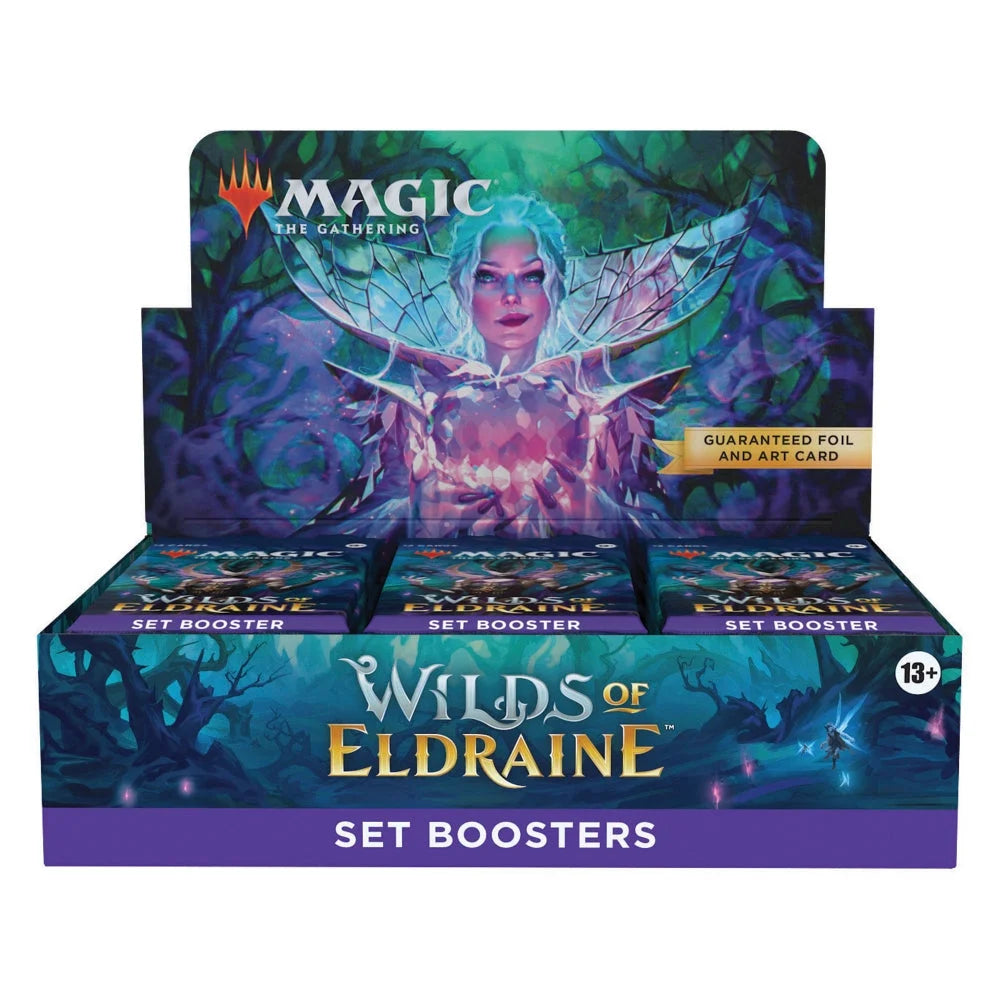 Magic: The Gathering Wilds of Eldraine Set Booster Box - 30 Packs (360 Magic Cards)