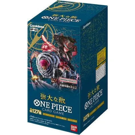 box pack of one piece mighty enemies OP 03 cards