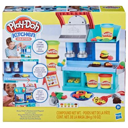 Play-Doh Kitchen Creations Busy Chef's Restaurant Playset