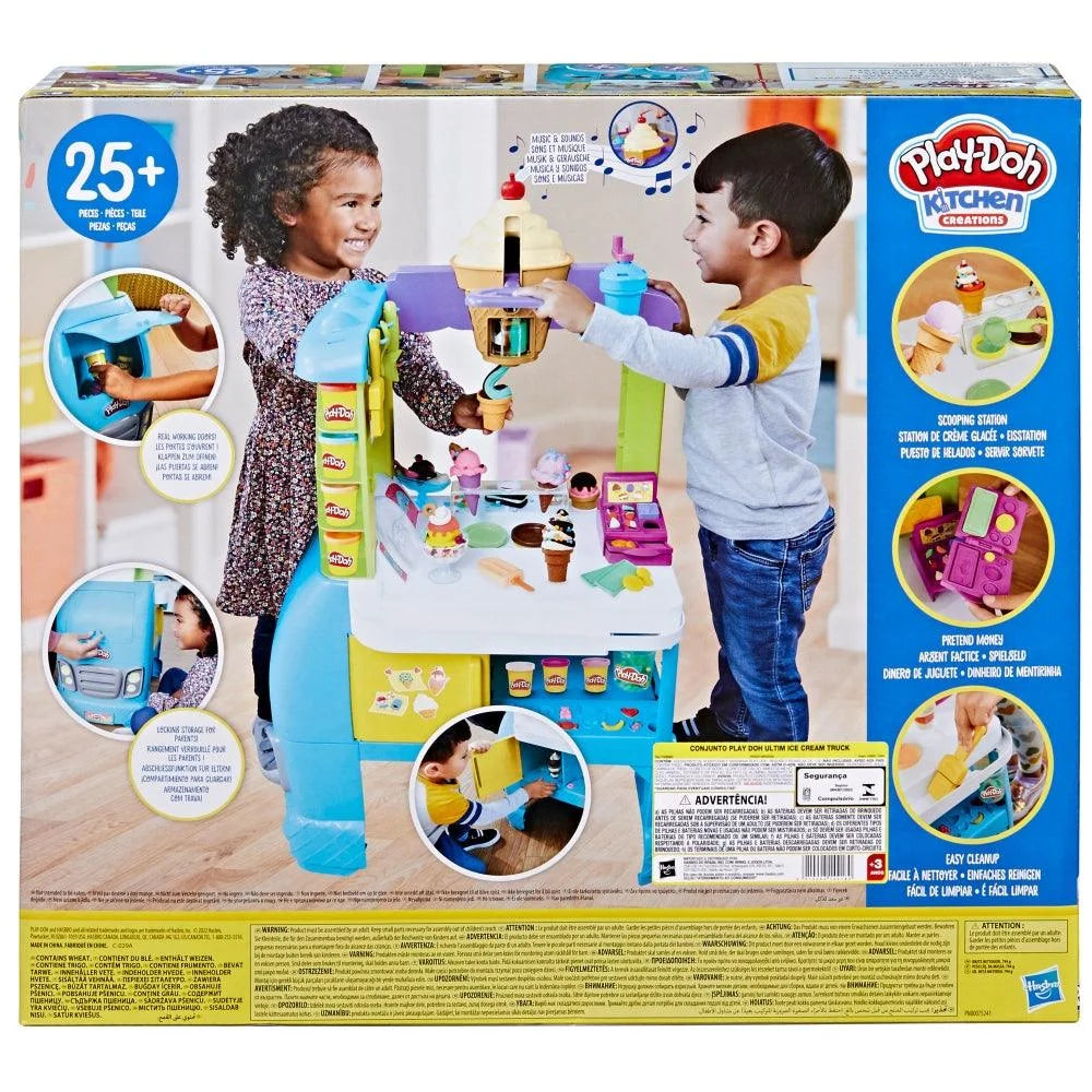 Play-Doh Kitchen Creations Ultimate Ice Cream Truck Playset – Mall