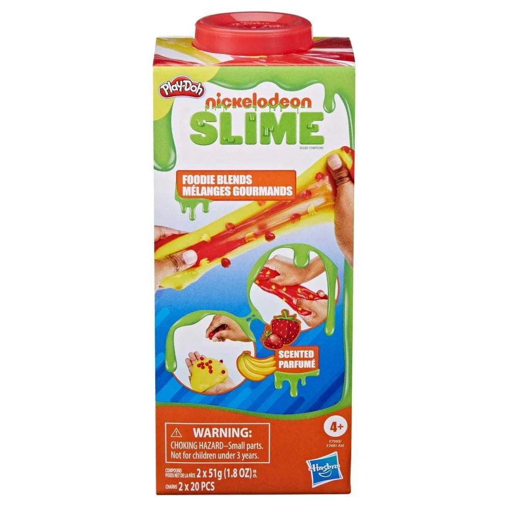 Play-Doh Nickelodeon Slime Brand Compound Scented Foodie Blends Assortment