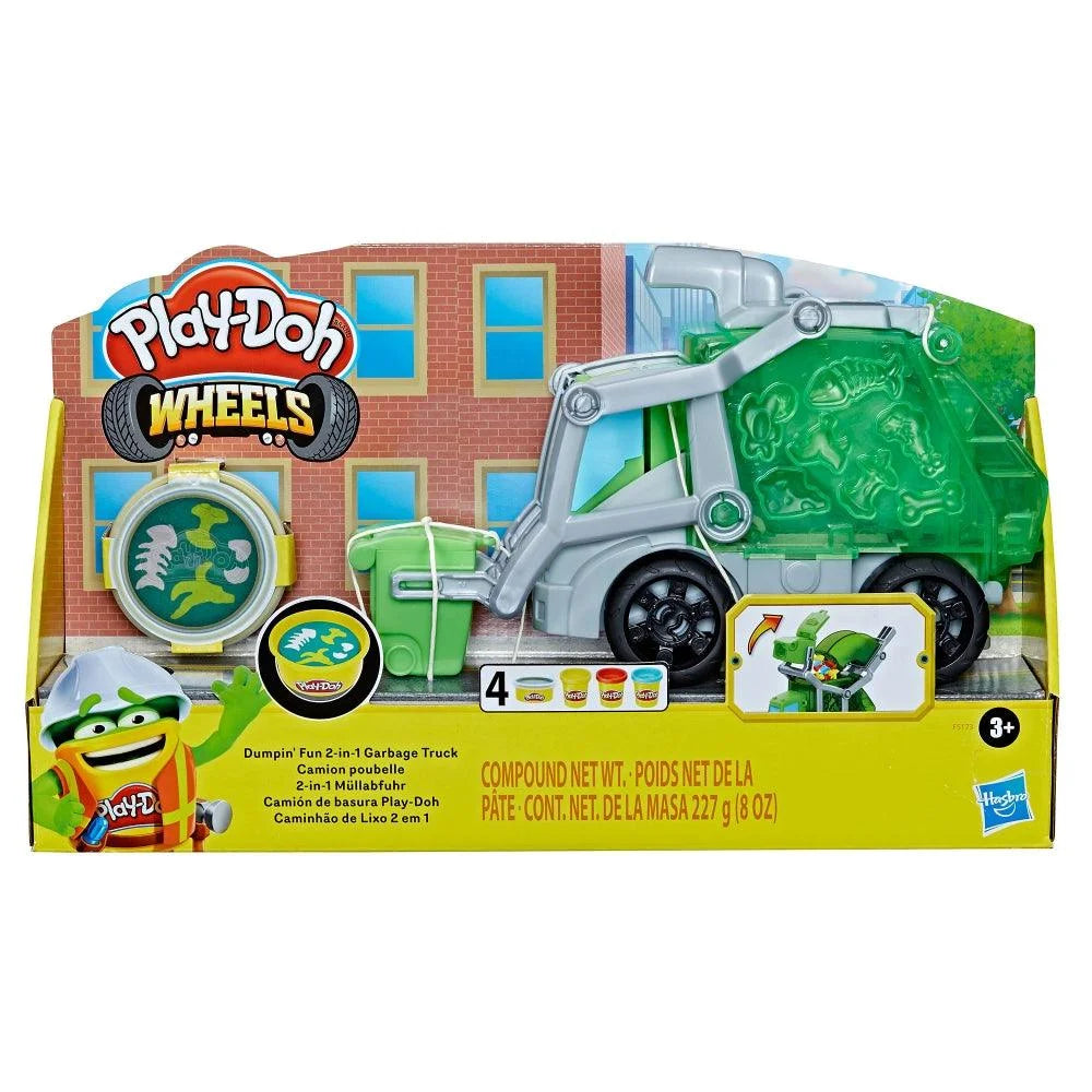 Play-Doh Wheels Dumpin' Fun 2-in-1 Garbage Truck