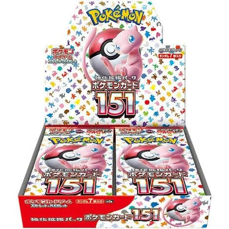 Pokemon Card Game Scarlet & Violet Booster Pack 151 sv2a Japanese – Mall Of Toys