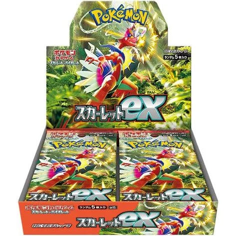 booster box pokemon scarlet and violet Pokemon Card Game Scarlet & Violet Booster Pack Scarlet ex SV1S