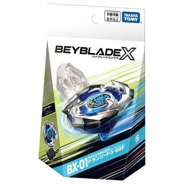 TAKARA TOMY Beyblade X Series Bey Starter Pack: BX-01, BX-02, BX