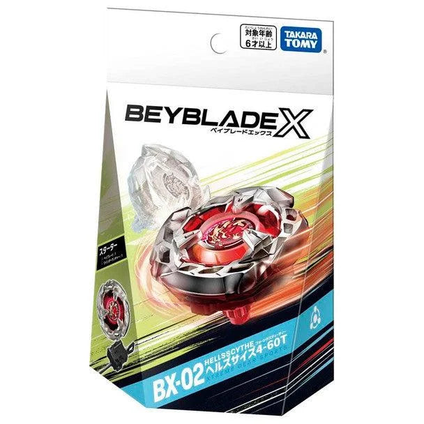 TAKARA TOMY Beyblade X Series 4 Bey Starter Pack: BX-01, BX-02, BX