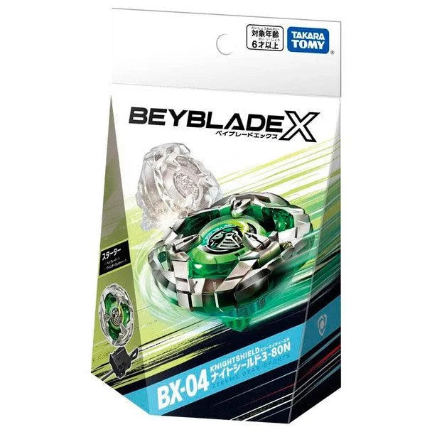 TAKARA TOMY Beyblade X Series 4 Bey Starter Pack: BX-01, BX-02, BX