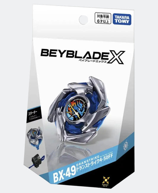 [Pre-Order] Takara Tomy Beyblade X BX-49 DranStrike 4-50FF