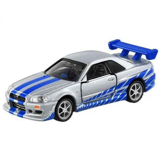 side view of  Fast and Furious 1999 SKYLINE GT-R R34