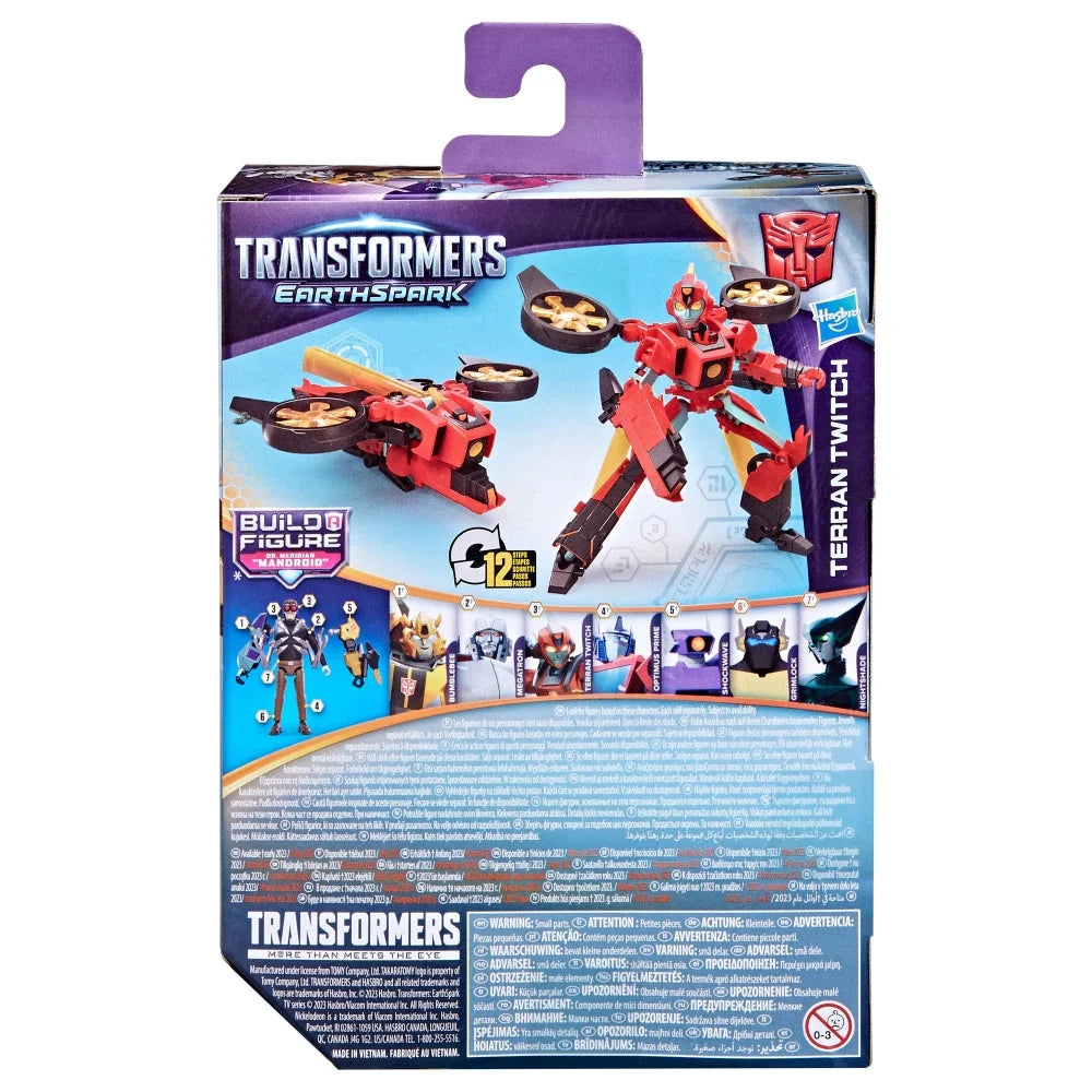 Transformers EarthSpark Deluxe Terran Twitch
