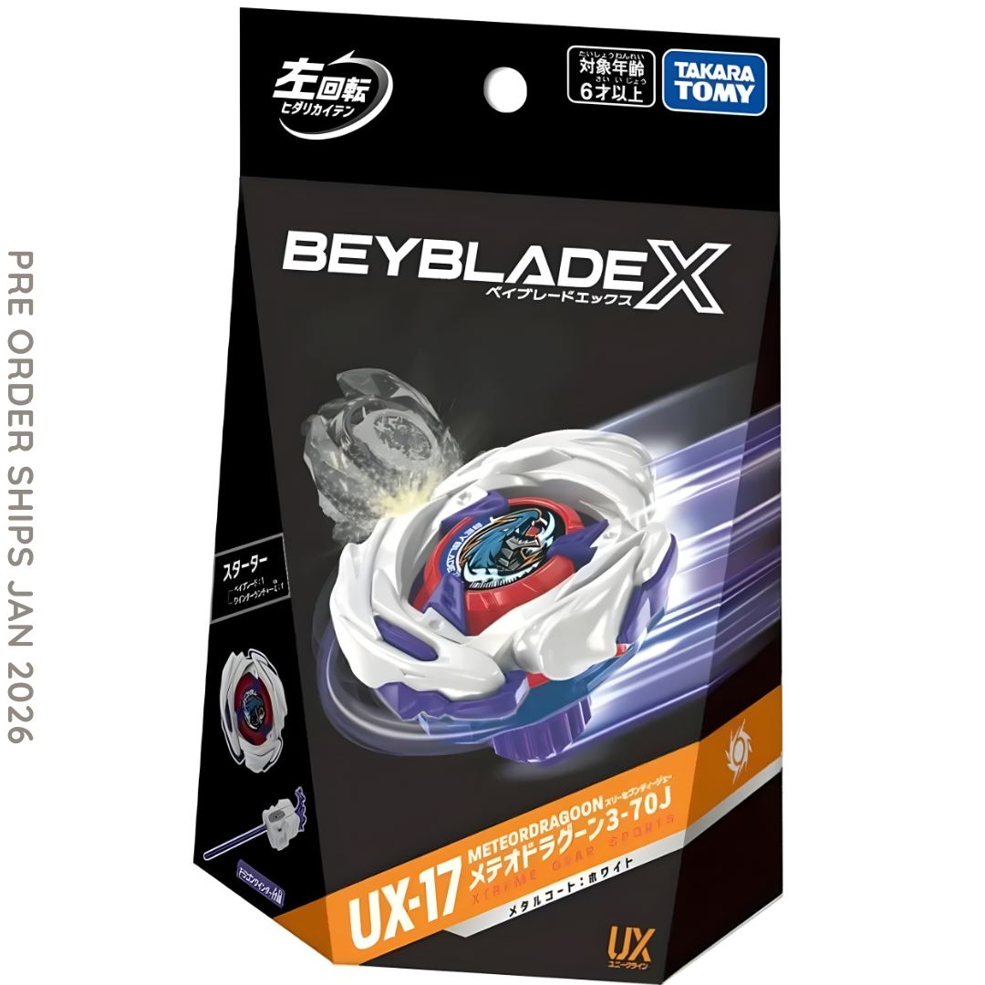 [Pre-Order] Takara Tomy Beyblade X UX-17 MeteorDragoon 3-70J